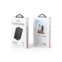 Yesido YP57 10.000 mAh Led Şarj Göstergeli 22.5W USB3.0 ve 20W Type-C Çıkışlı 15W Kablosuz Şarjlı PD Hızlı Şarj Magsafe Powerbank - Siyah