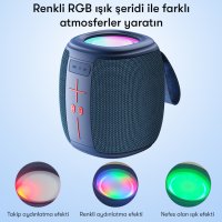 Yesido YSW14 RGB Kablosuz Hoparlör - Siyah