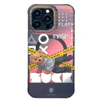 ZuckBear iPhone 15 Pro New York Never Sleeps Magsafe Kapak - Queens Spark