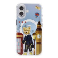 ZuckBear iPhone 16 Darnell Frosted Laser Magsafe Kapak - London