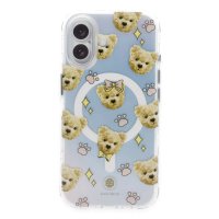 ZuckBear iPhone 16 Darnell Frosted Laser Magsafe Kapak - Şeffaf