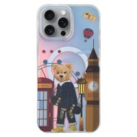 ZuckBear iPhone 16 Pro Darnell Frosted Laser Magsafe Kapak - London