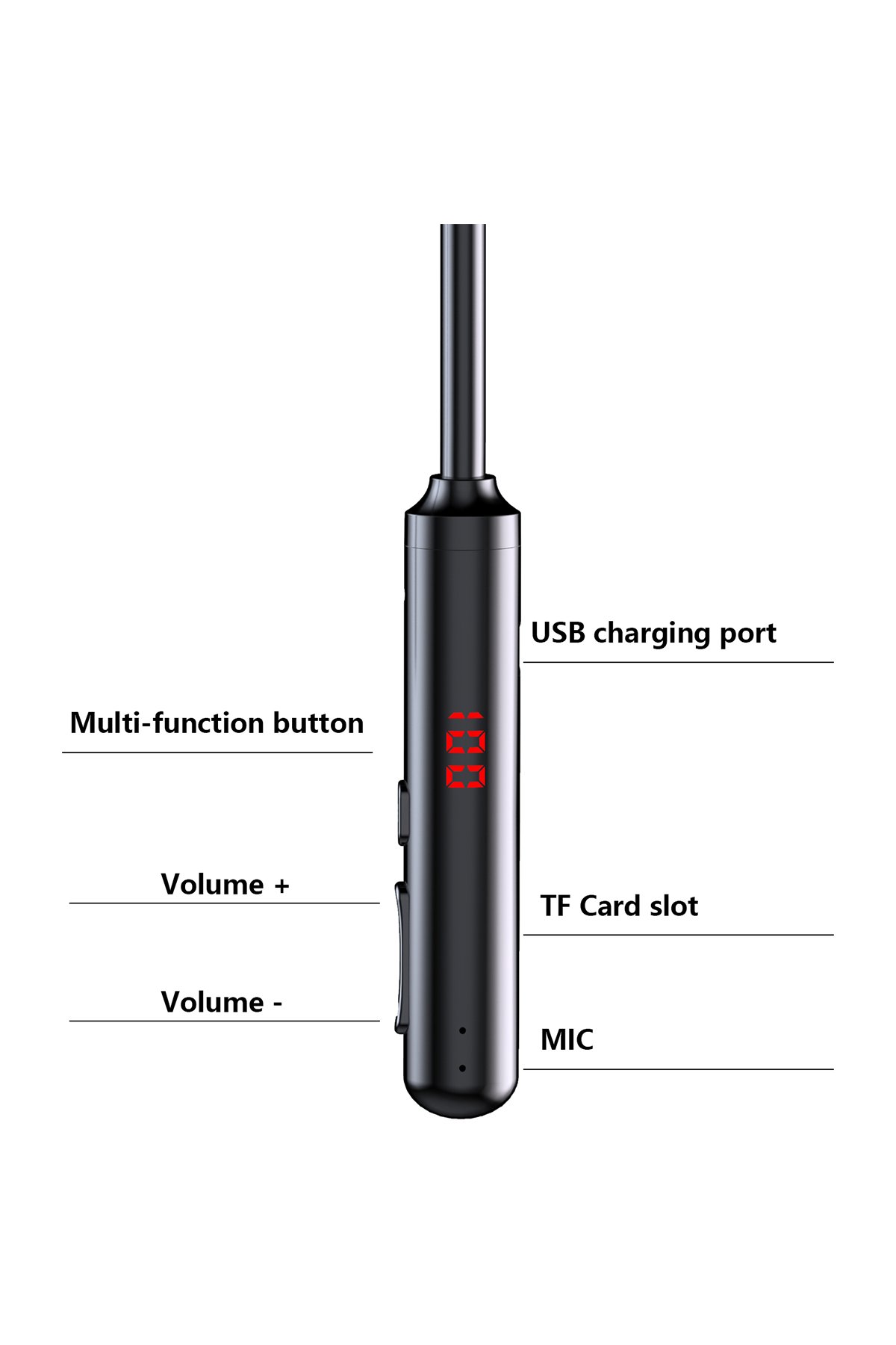 Earldom A27 RGB Işıklı Süper Baslı Bluetooth Kablosuz Hoparlör - Siyah