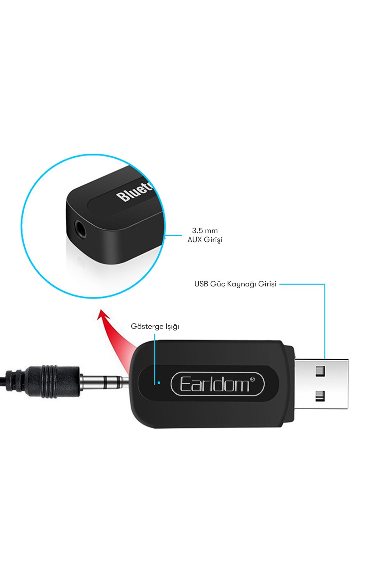 Earldom EH235 Katlanabilir Manyetik Magsafe Araç Tutucu - Siyah