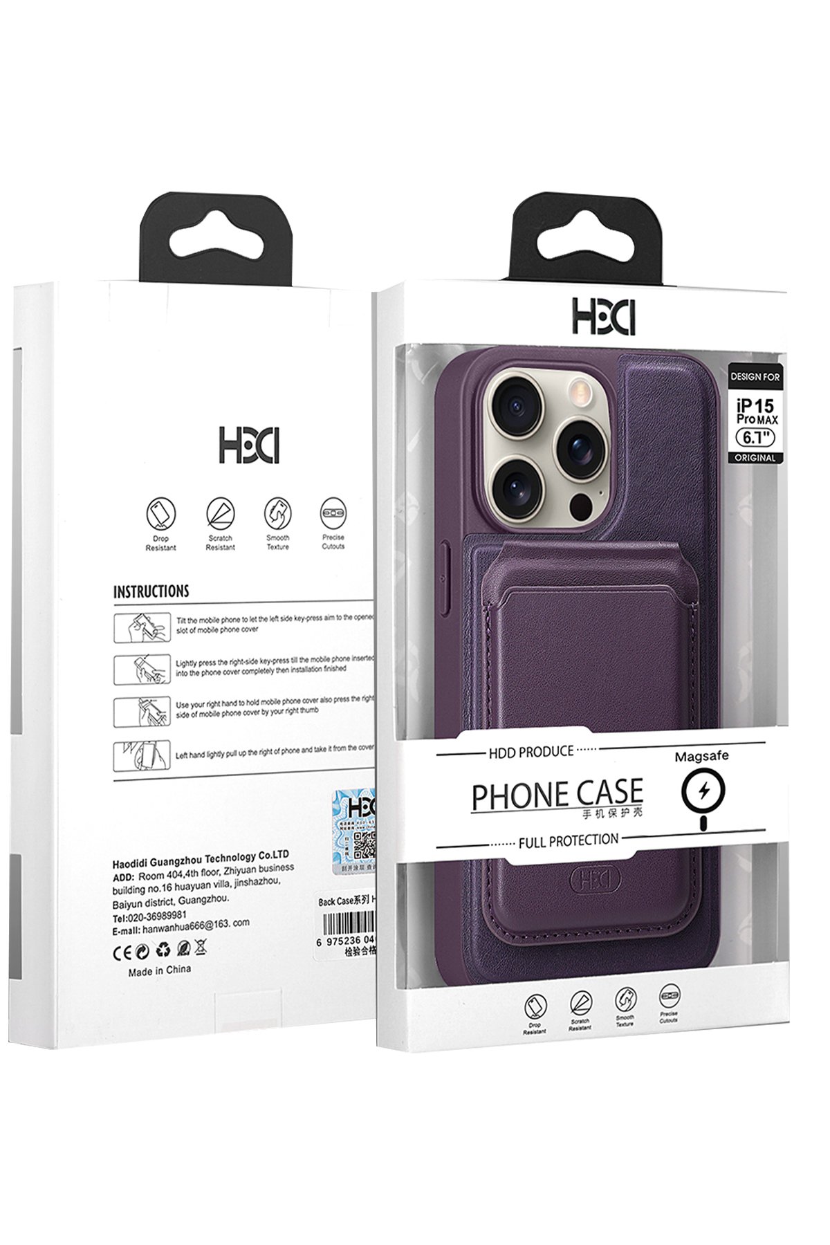 HDD iPhone 11 HBC-248 Lima Standlı Kapak - Lacivert