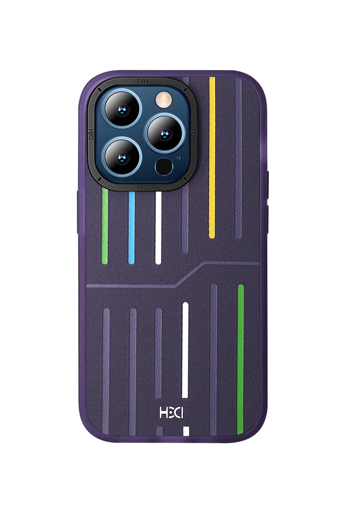 HDD iPhone 15 Pro Kılıf HBC-188 Astra Kapak - Derin Mor