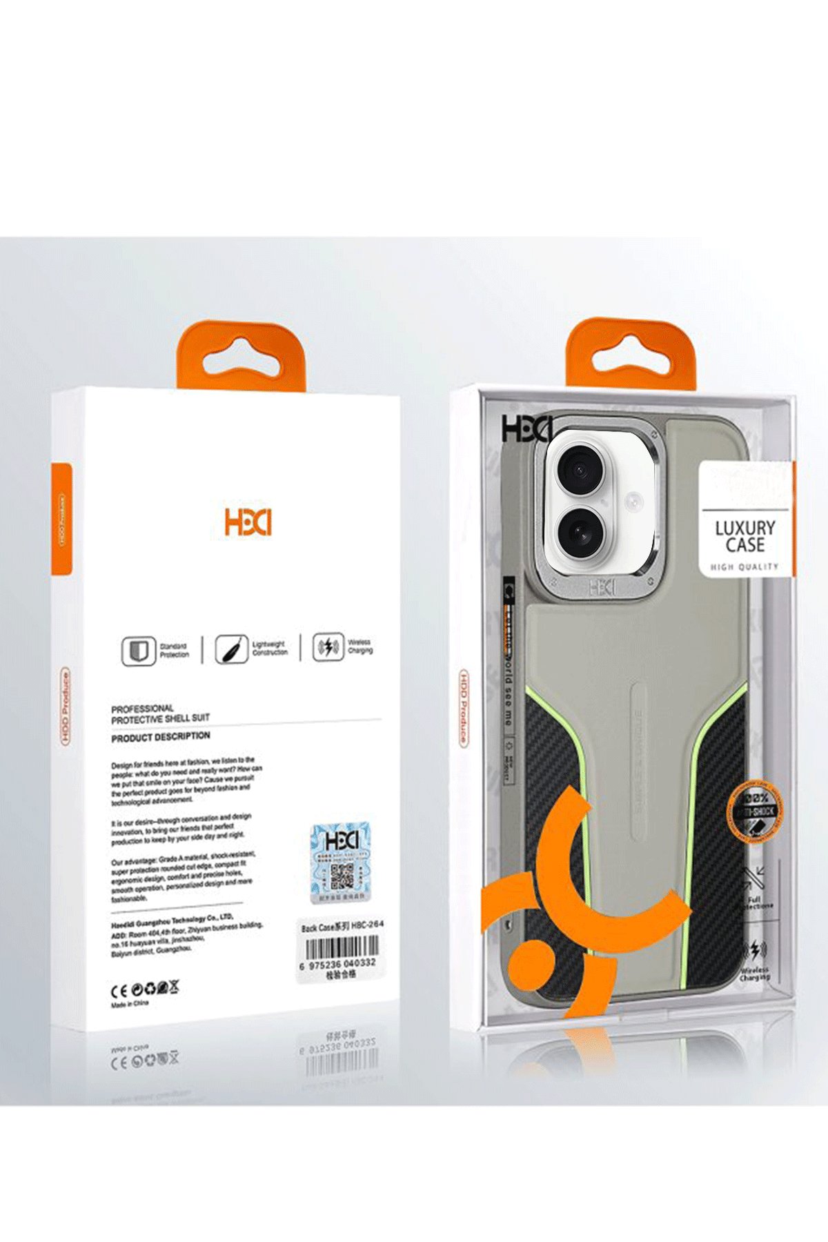 HDD iPhone 16 HBC-247 Atina Kartvizitli Kapak - Lacivert