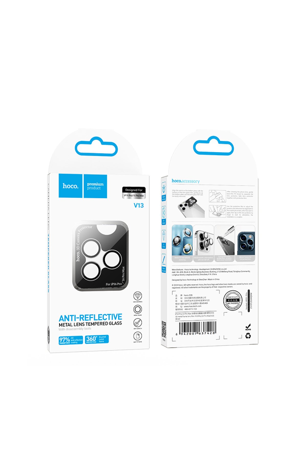 Hoco iPhone 16 Pro Vip Magsafe Kılıf - Siyah