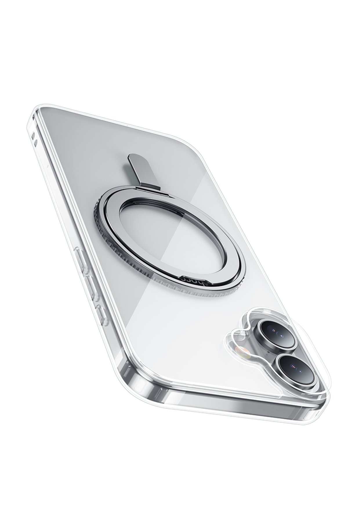Hoco iPhone 16 Primary Şeffaf Magsafe Kapak - Şeffaf