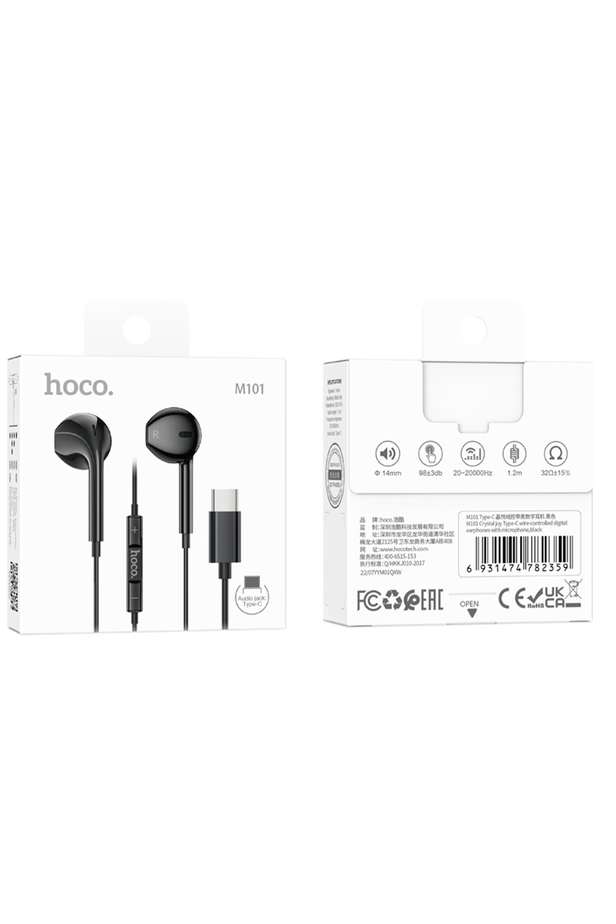 Hoco HC6 Sports Bluetooth Kablosuz Hoparlör - Siyah