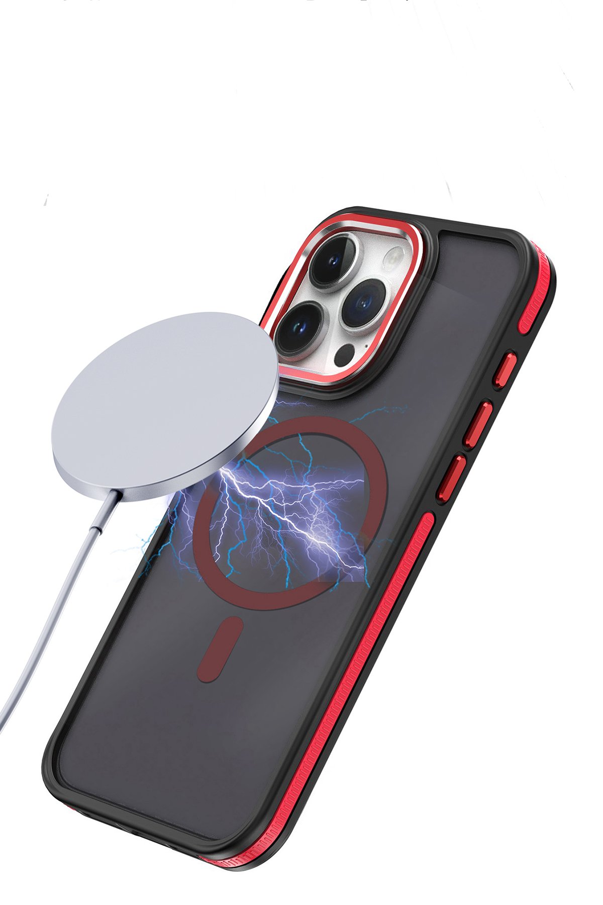 Joko iPhone 13 Pro Max Kılıf Roblox Lens Standlı Kapak - Derin Mor