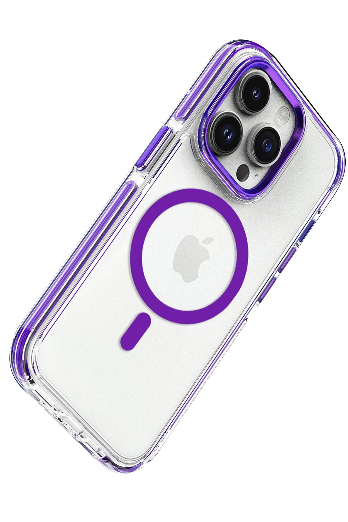 Joko iPhone 15 Kılıf Velvet Magsafe Kapak - Lacivert