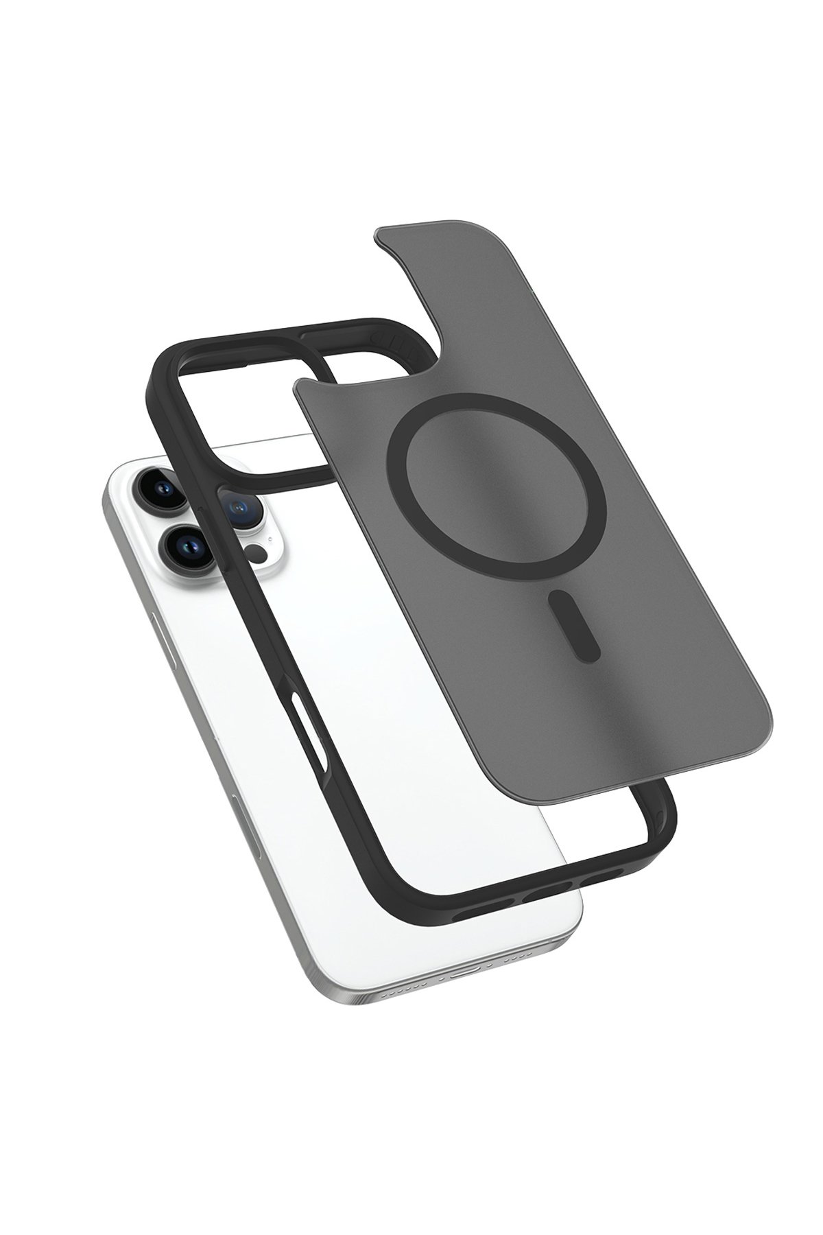 Joko iPhone 15 Pro Kılıf Roblox Lens Magsafe Standlı Kapak - Koyu Yeşil