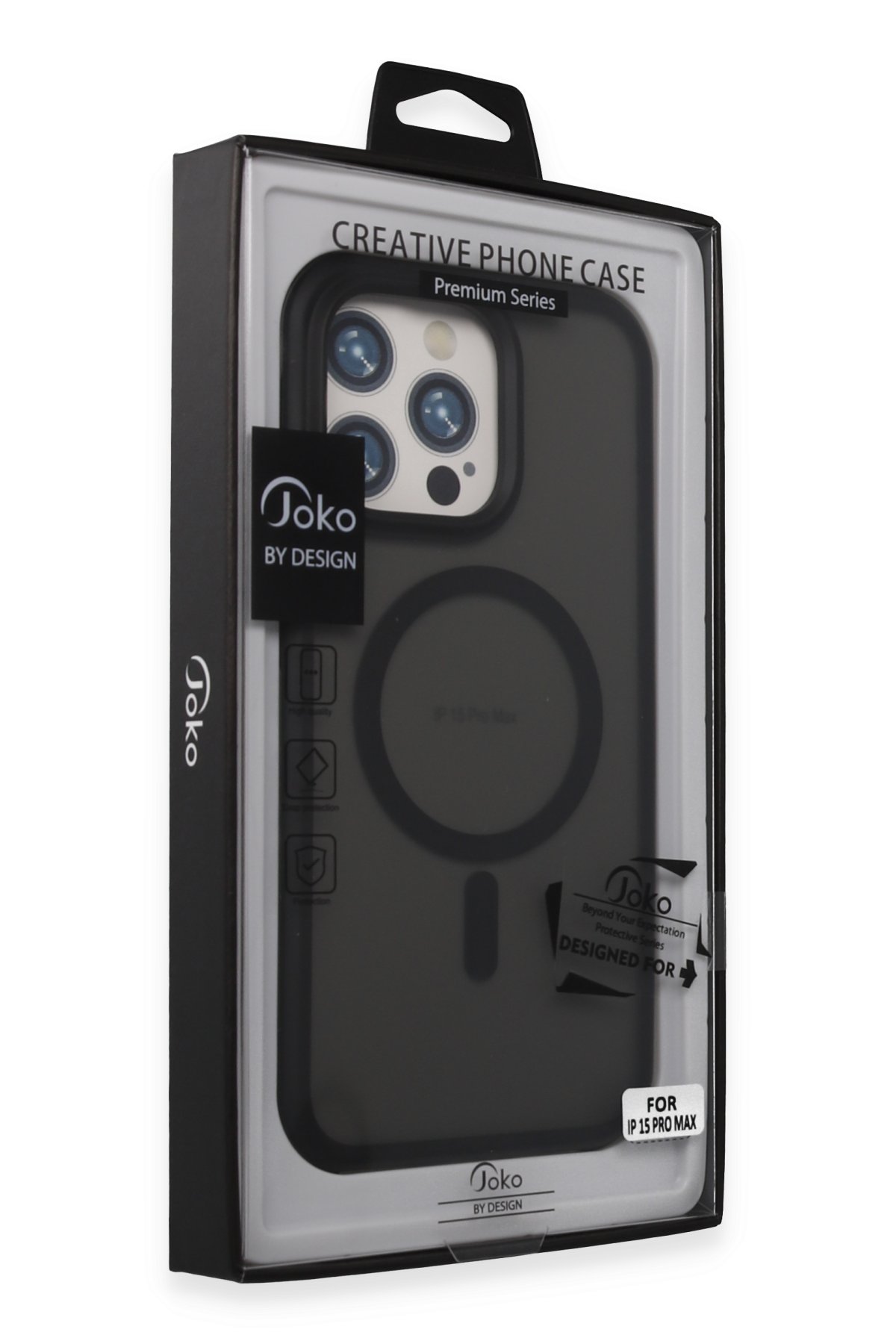 Joko iPhone 15 Jota Magsafe Kapak - Siyah