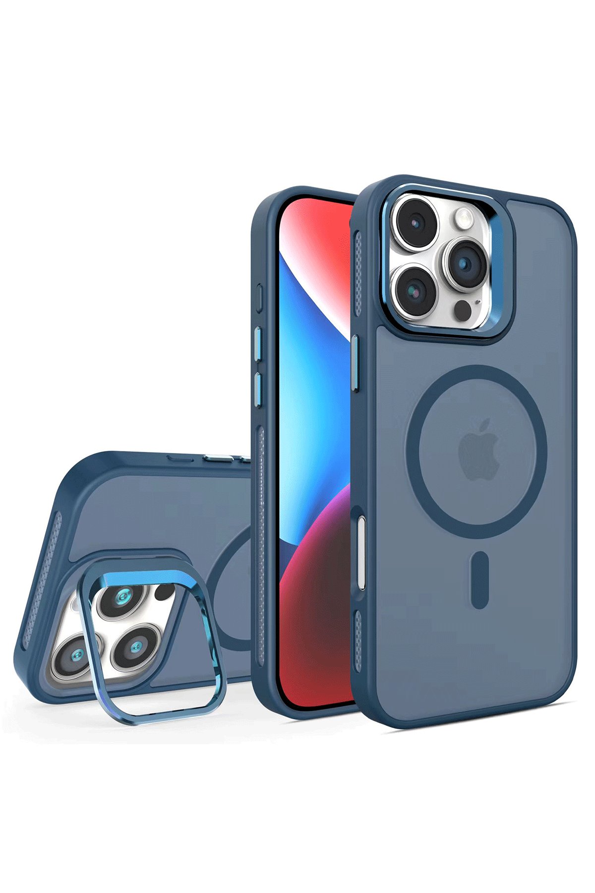 Joko iPhone 16 Pro Colorful Magsafe Kapak - Kırmızı