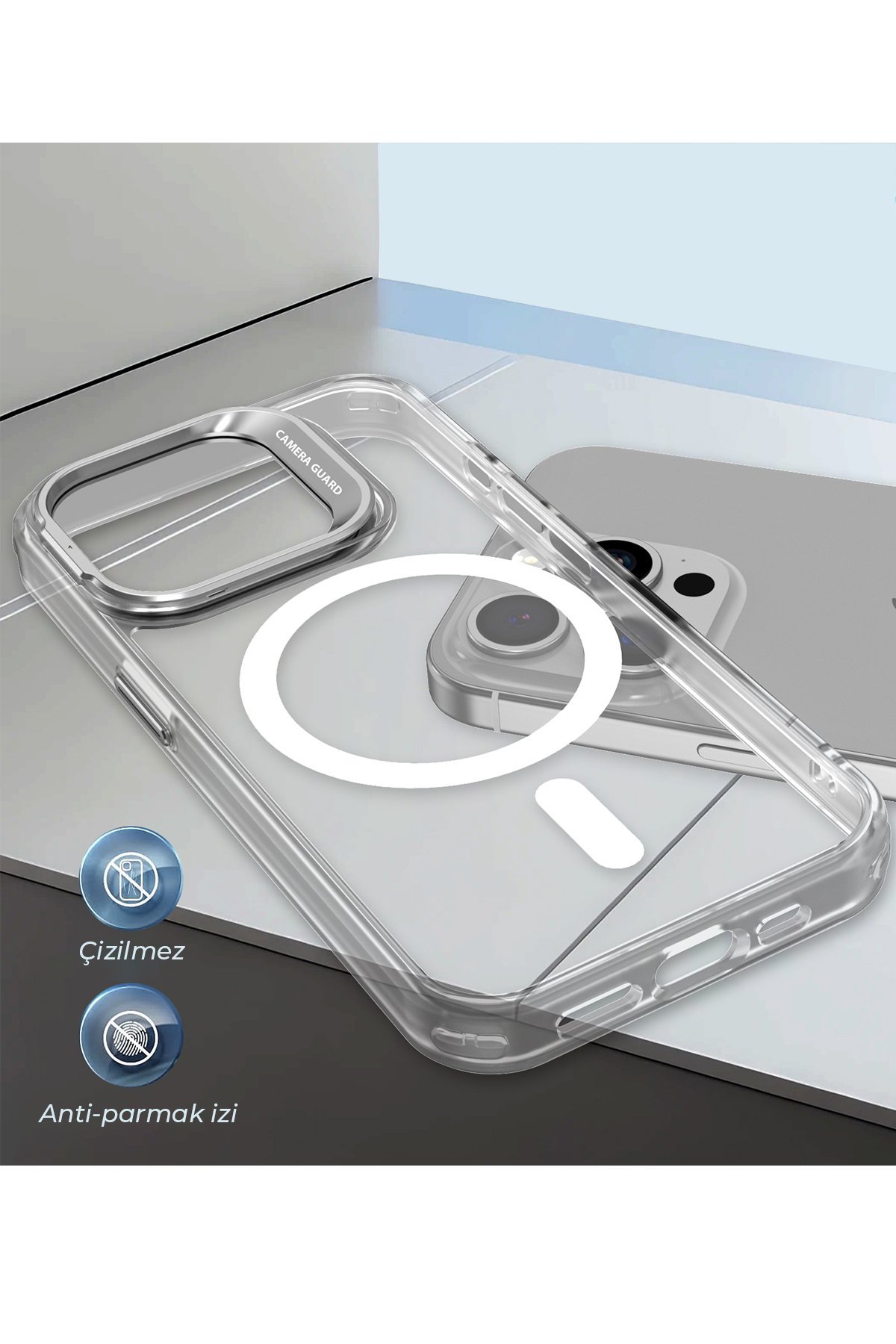 Joko iPhone 16 Pro Max PVD Metal Kamera Lens - Gold
