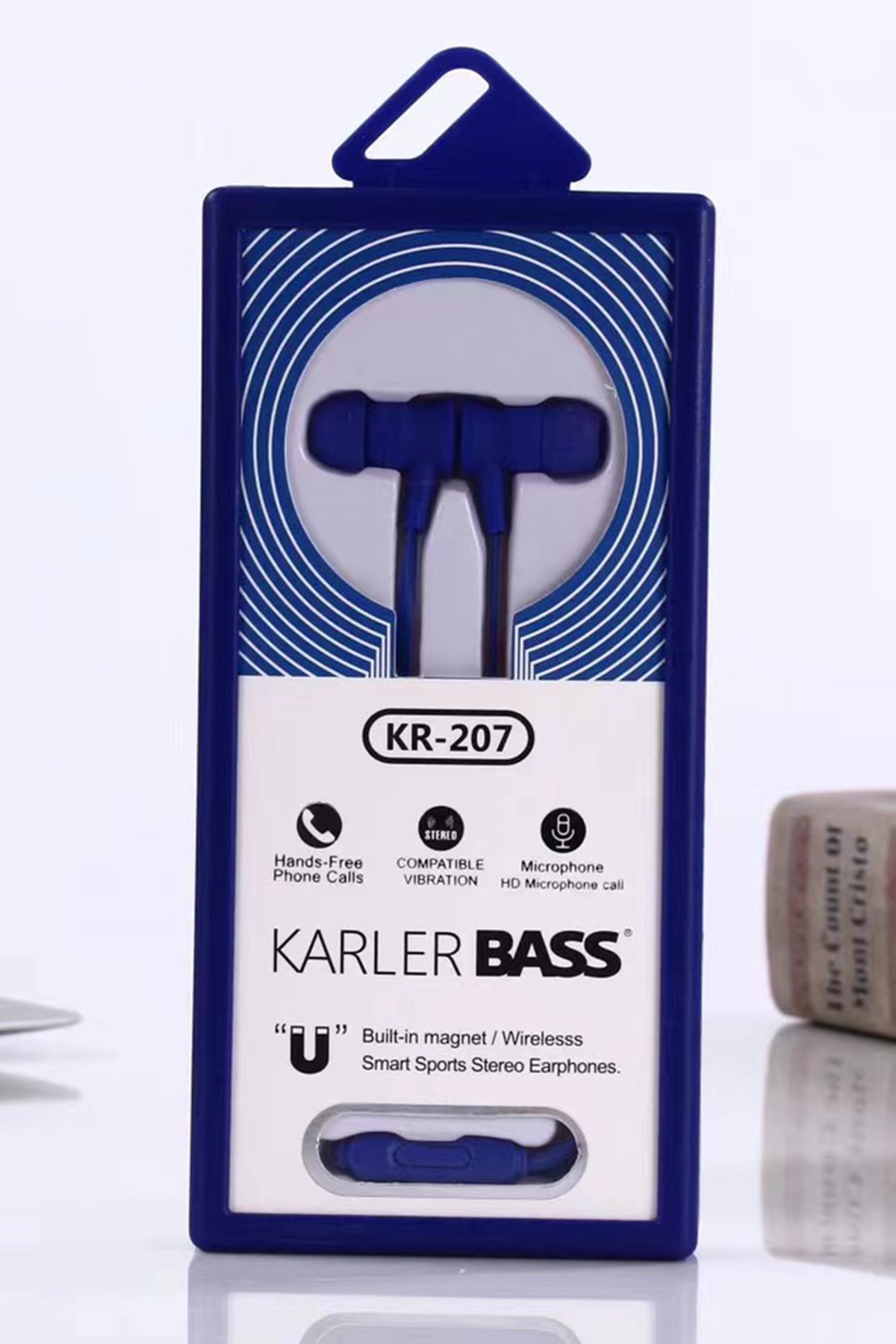 Karler Bass KR9900 Kablosuz Kafaüstü Kulaklık - Siyah