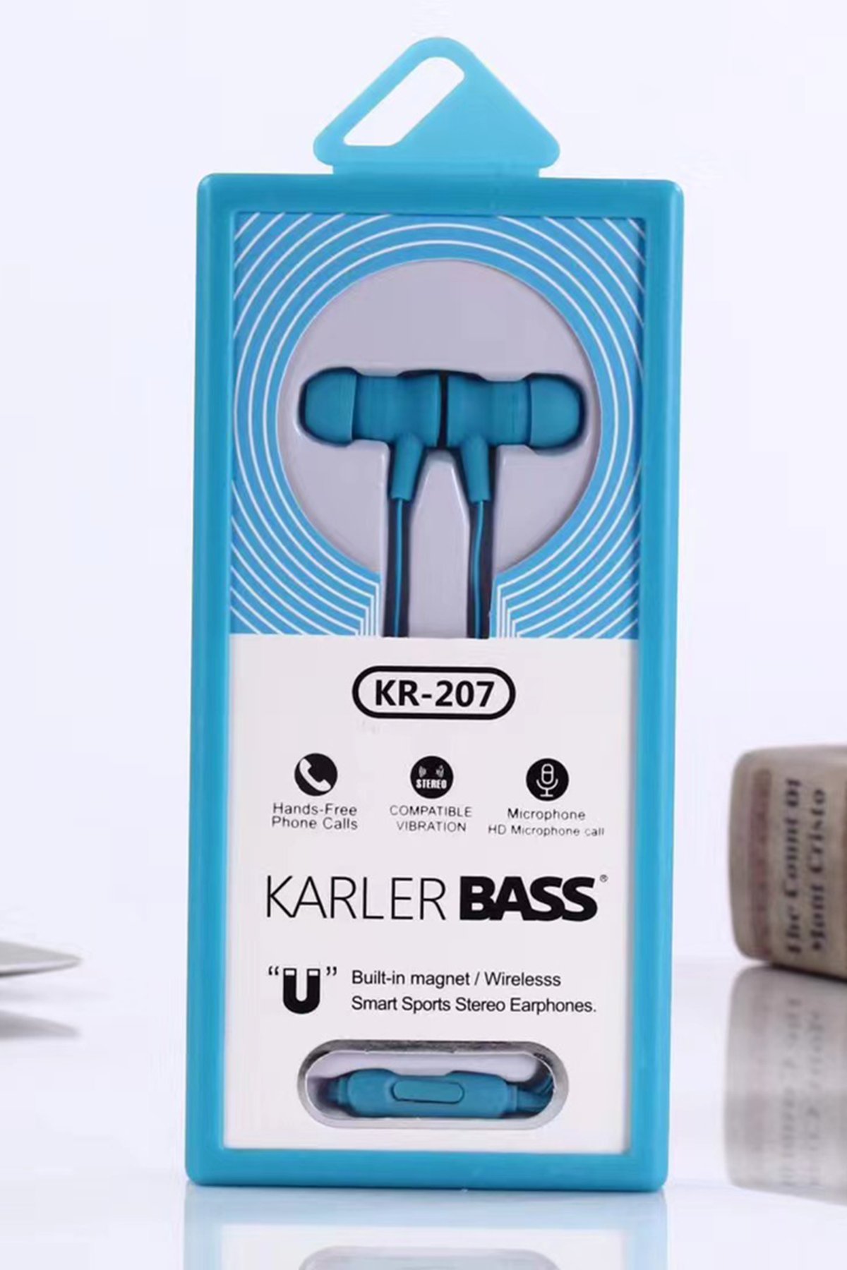 Karler Bass KRH1 RGB Kafaüstü Kablosuz Kulaklık - Siyah