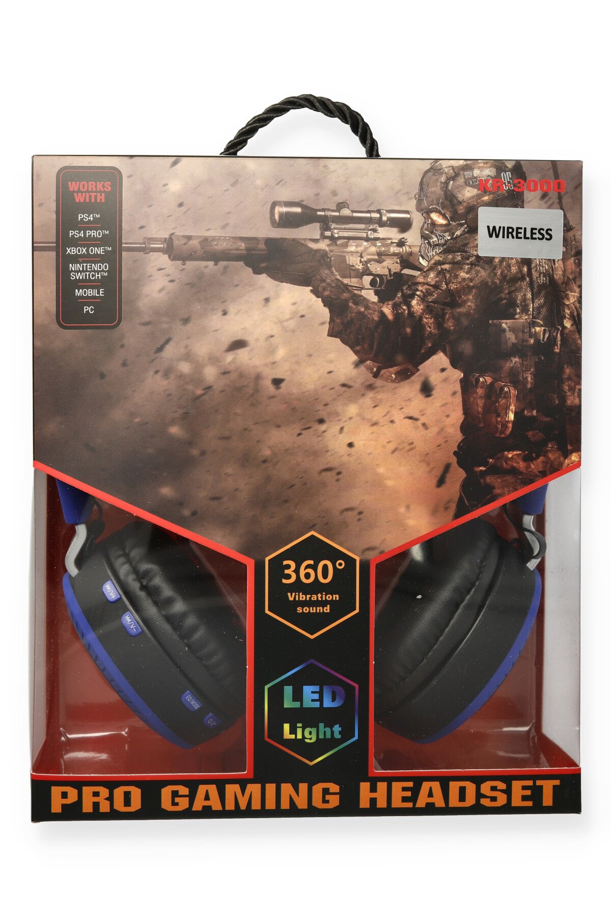 Karler Bass EV-3045 Kablolu Kulaklık - Koyu Yeşil