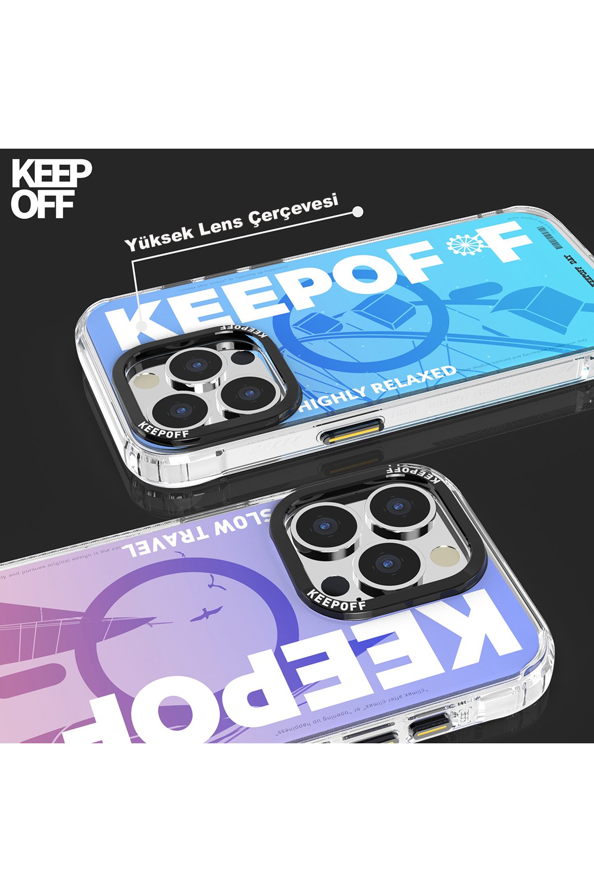 Keep Off iPhone 15 Pro Max Future Armor Magsafe Kapak - No1 Machine