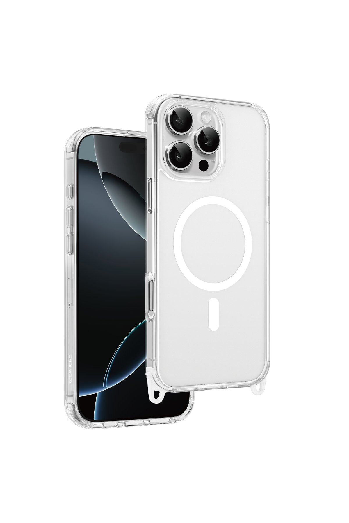 Keephone iPhone 16 Pro Mago Pro Magsafe Kılıf - Siyah Titanyum