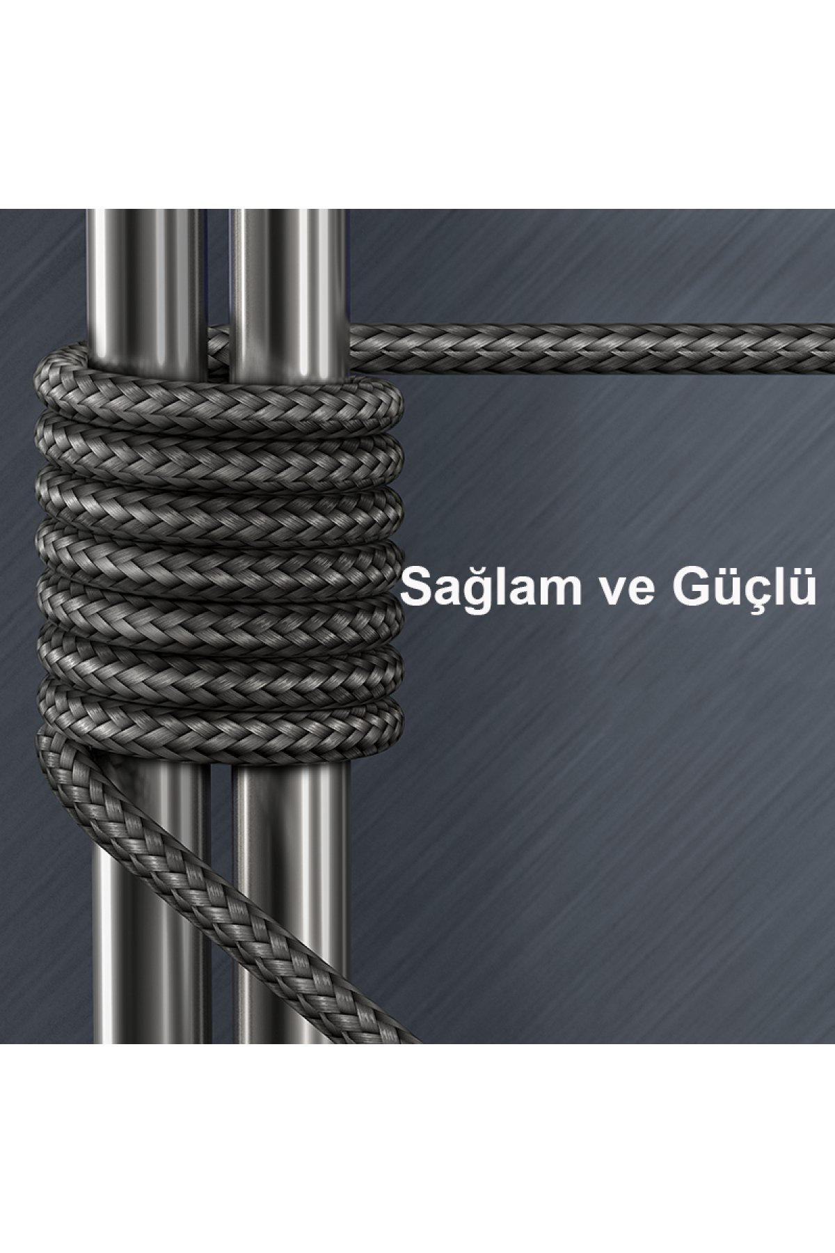 Konfulon S84 Seramik Uçlu Type-C 1M 3.1A - Siyah