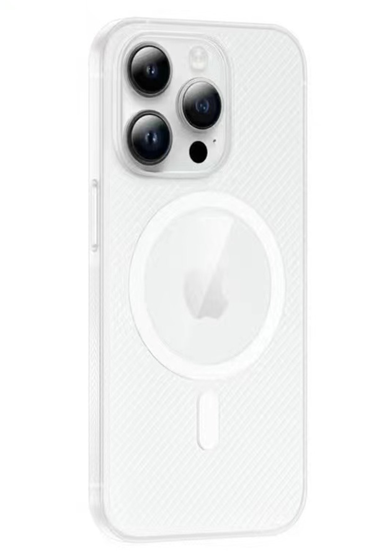 Movenchy iPhone 14 Pro Max Terra Desenli Kapak - Gri - 2