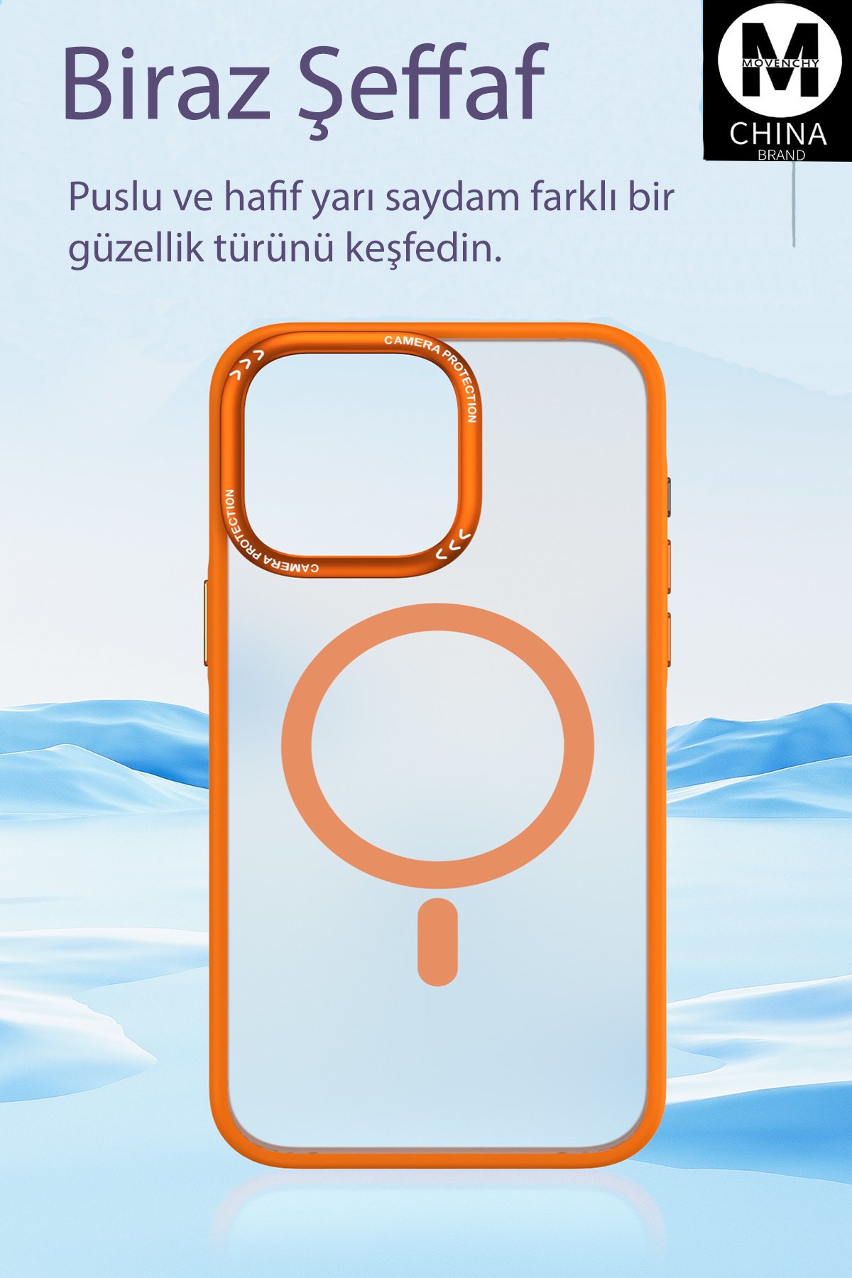 Movenchy iPhone 14 Pro Max Terra Desenli Kapak - Siyah - 2