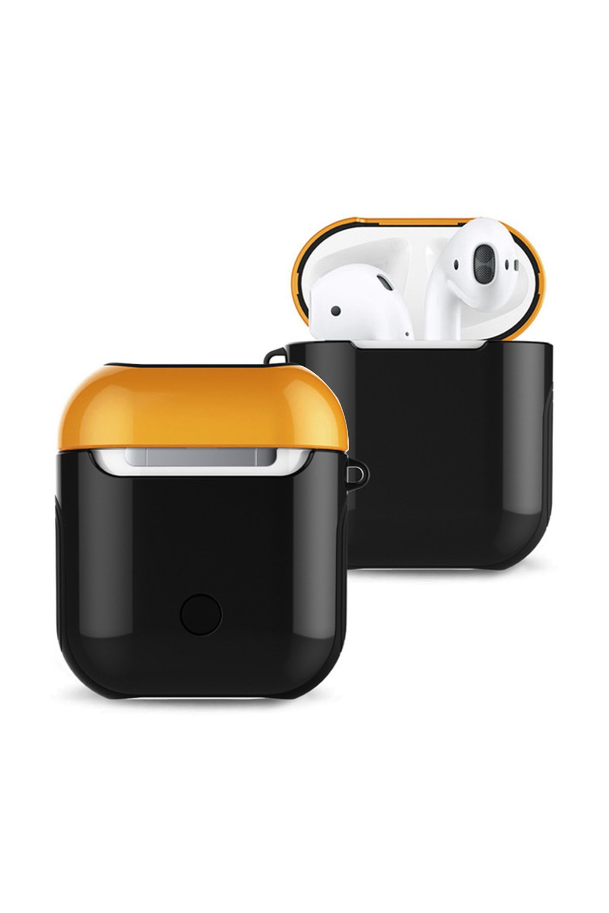 Newface Airpods (1.nesil) Spor Delikli Kılıf - Mavi-Pembe