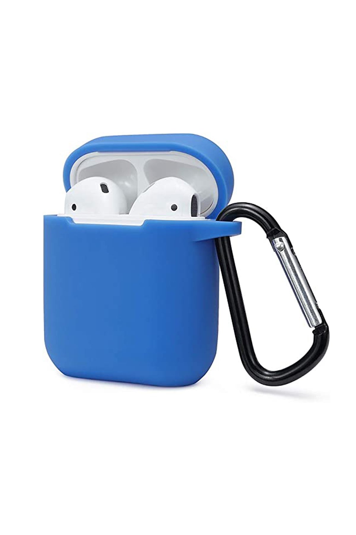 Newface Airpods (1.nesil) Sert Silikon Kılıf - Pudra