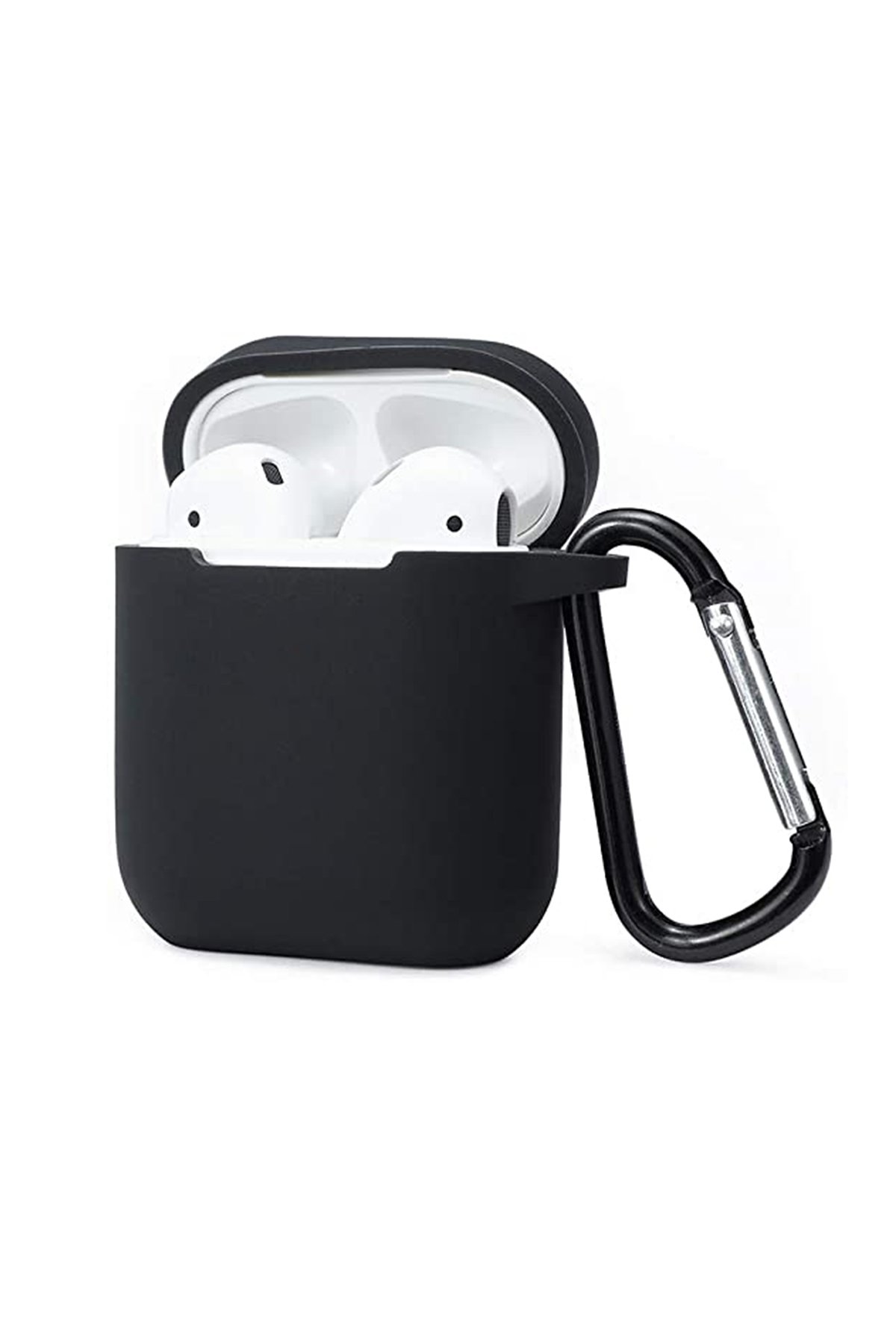 Newface Airpods (1.nesil) Spor Delikli Kılıf - Haki Yeşil-Siyah