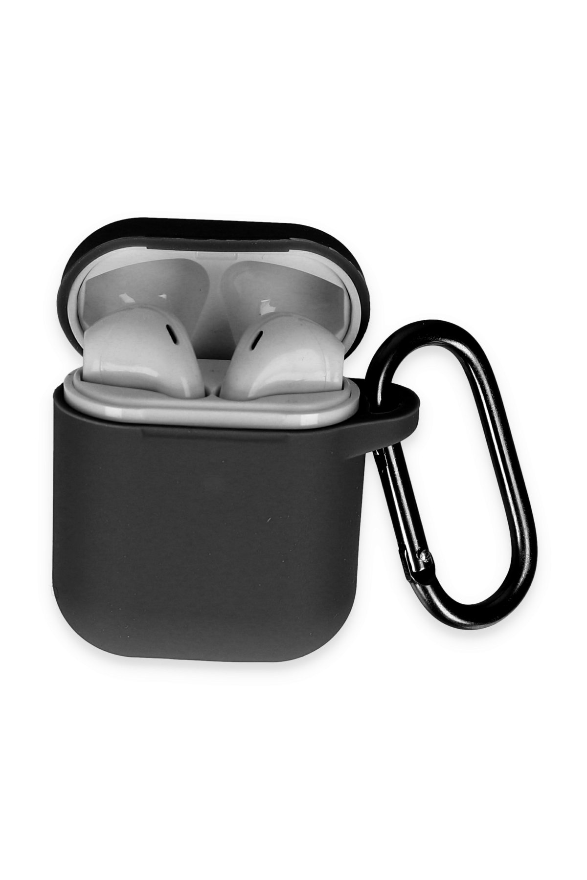 Newface Airpods 2 (2.nesil) Deri Kılıf - Siyah