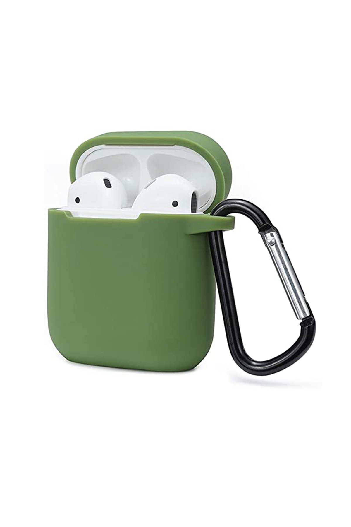 Newface Airpods 2 (2.nesil) Spor Delikli Kılıf - Siyah-Beyaz