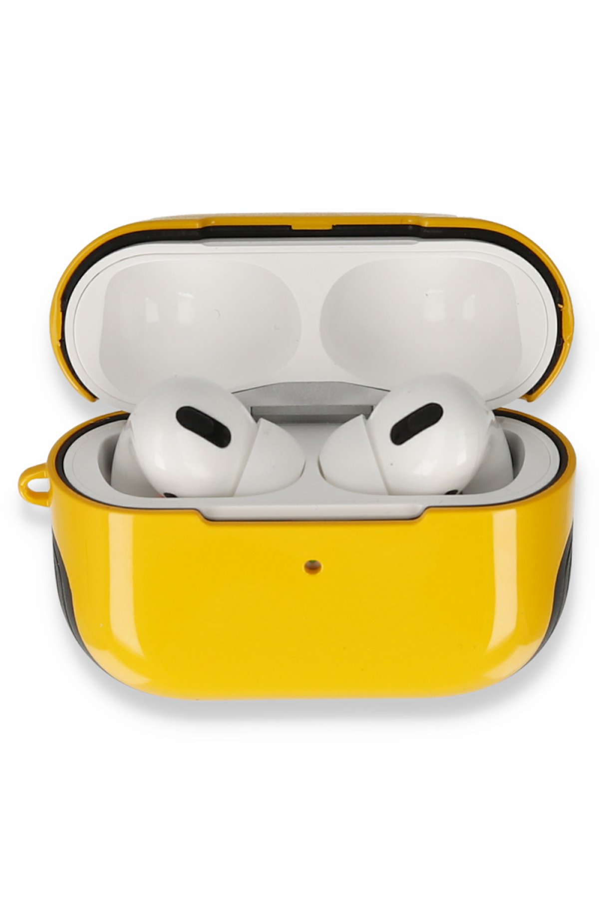 Newface Airpods 3 (3.nesil) Spor Delikli Kılıf - Siyah-Sarı