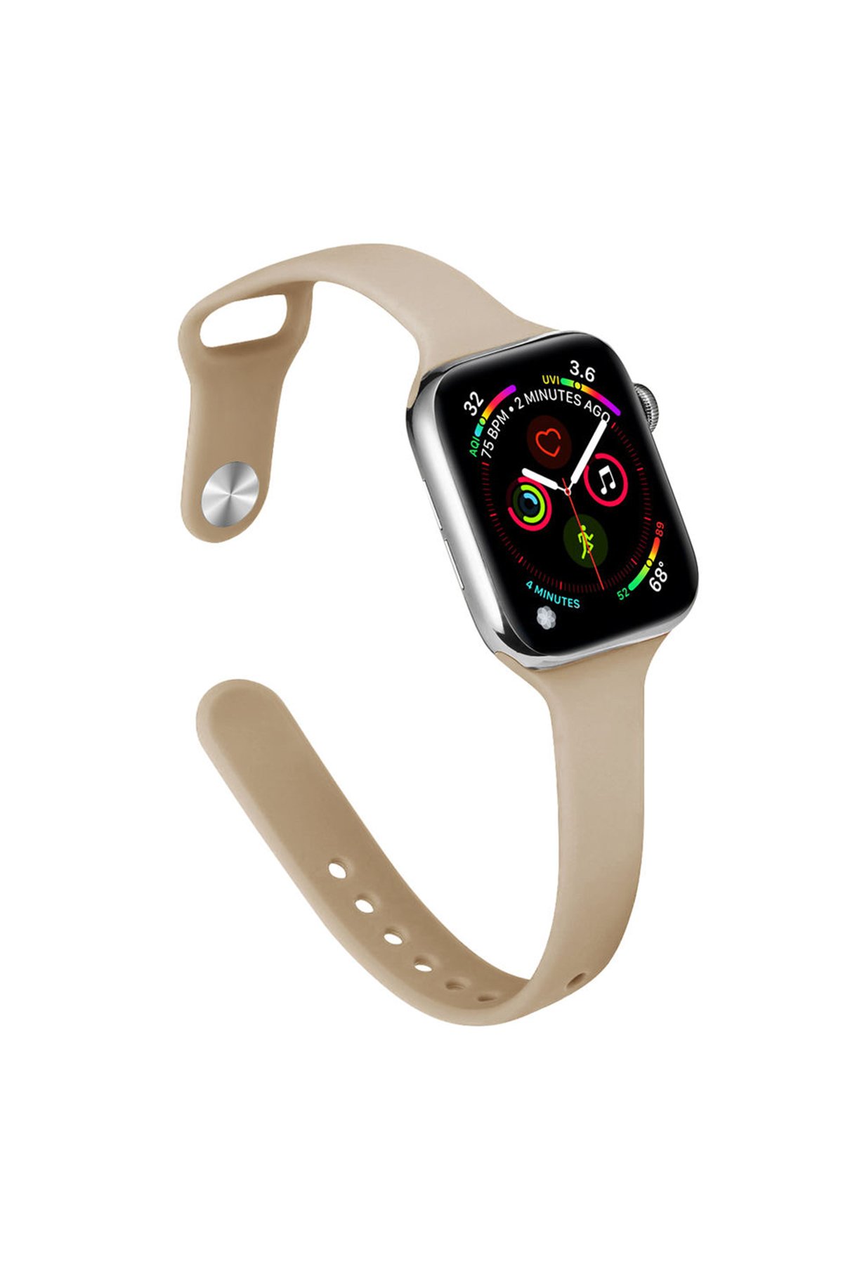 Newface Apple Watch 42mm Mountain Kordon - Turuncu