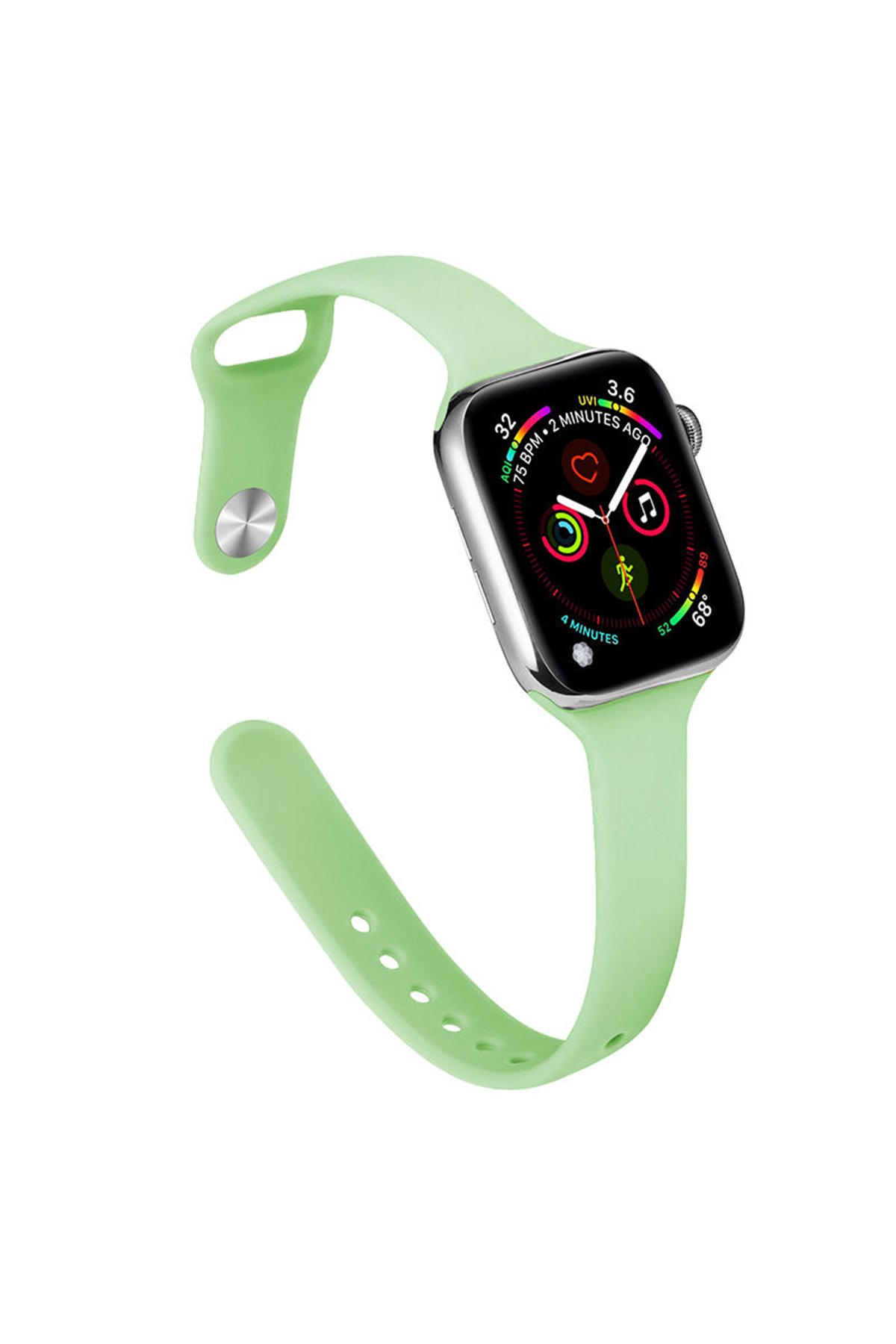 Newface Apple Watch 44mm Klasik Kordon - Bebek Mavisi