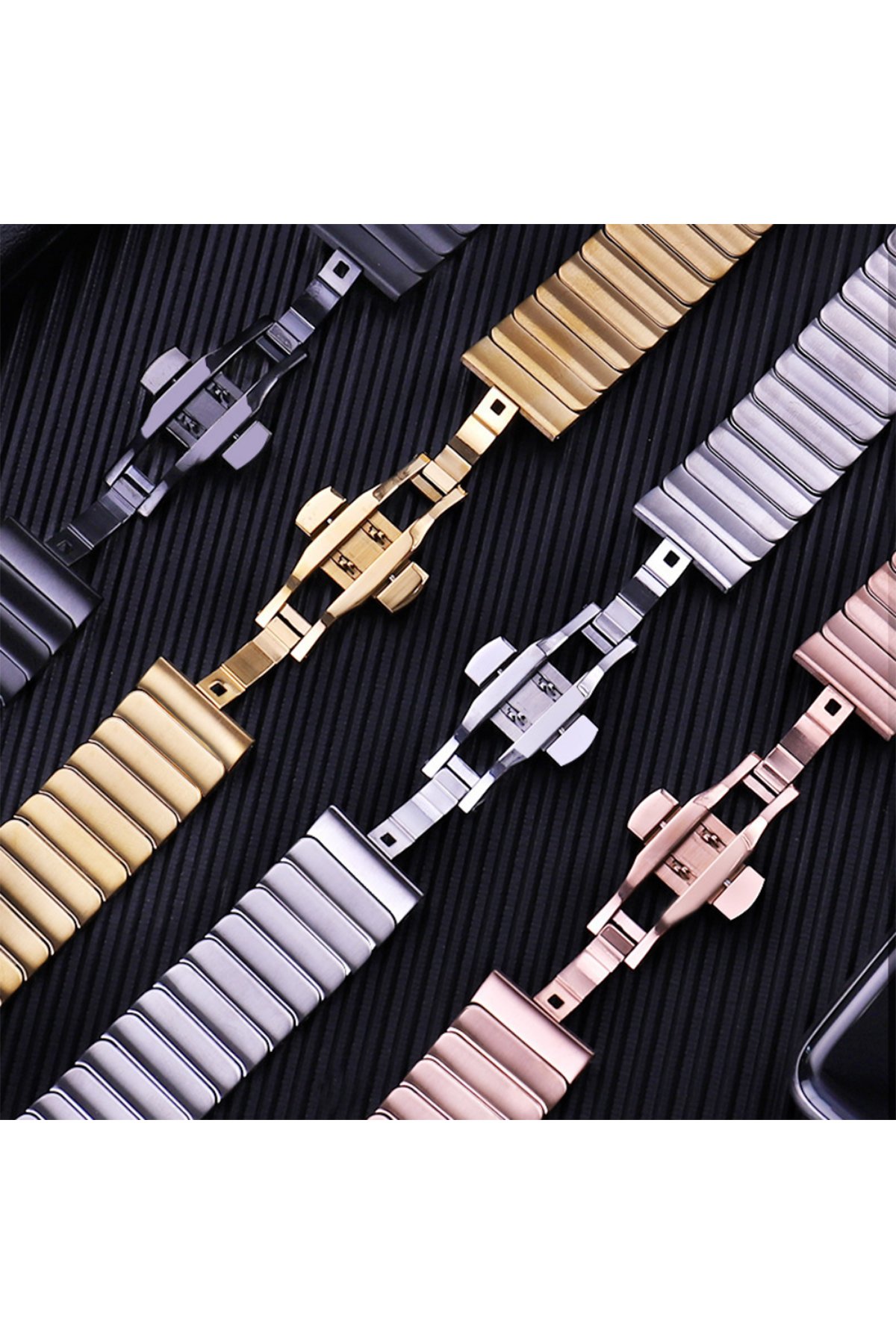 Newface Apple Watch 38mm Ocean Kordon - Krem