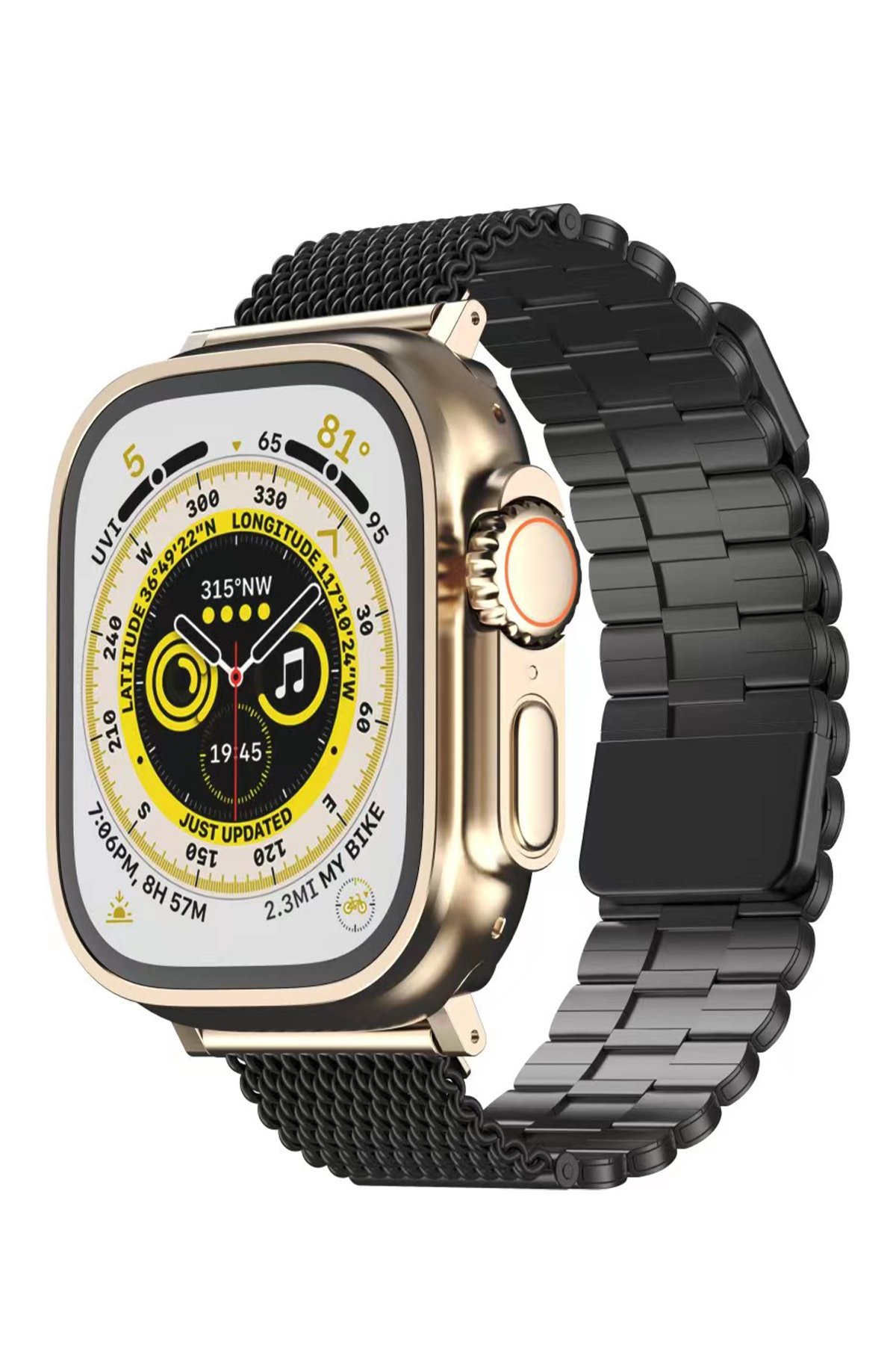 Newface Apple Watch 41mm Metal Mıknatıslı Kordon - Bakır