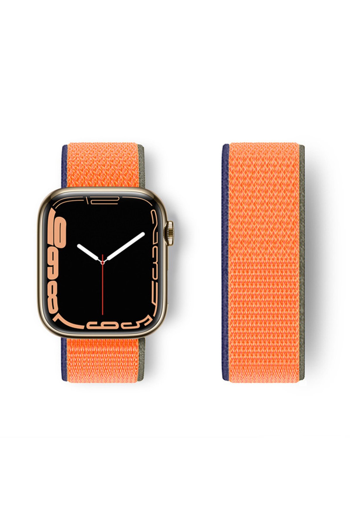 Newface Apple Watch 41mm Live Taşlı Kordon - Gold