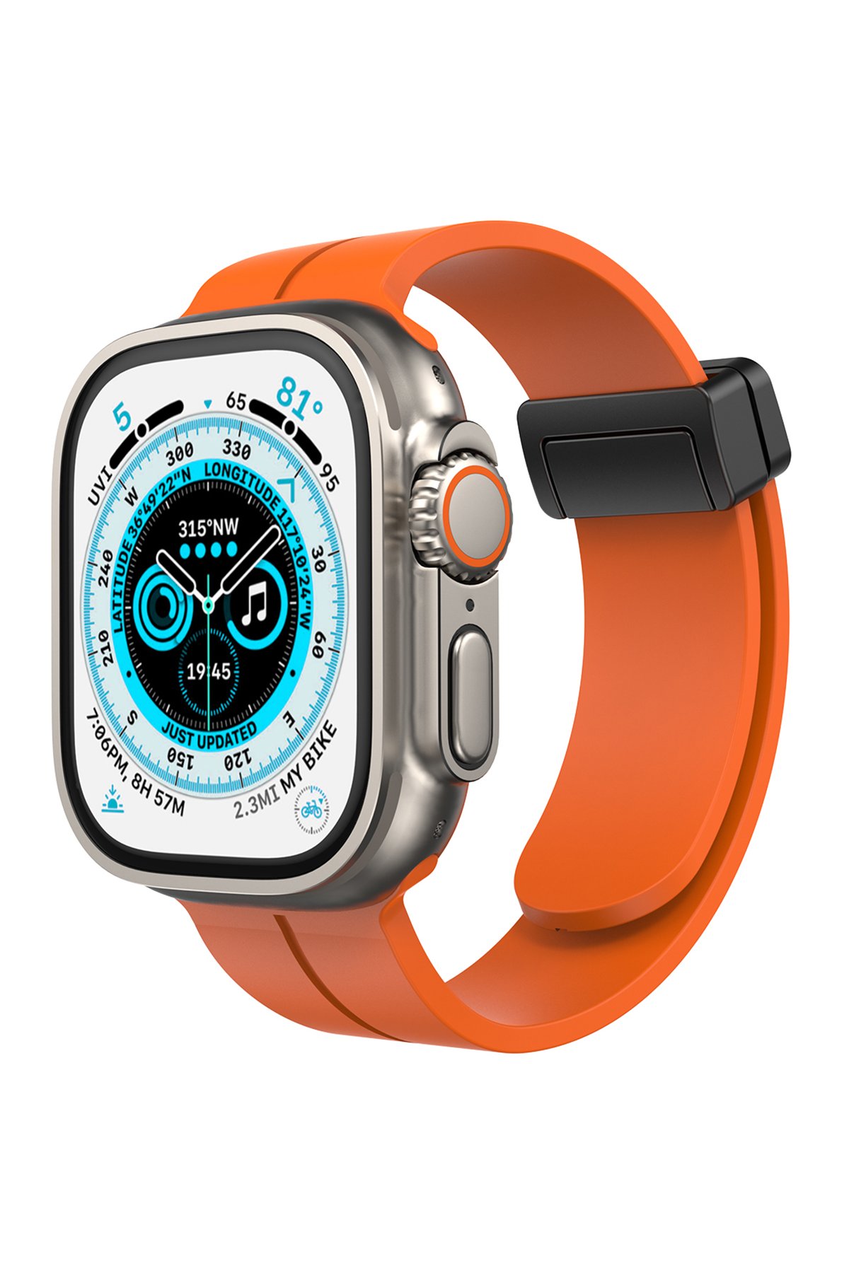 Newface Apple Watch 41mm Star Kordon - Turkuaz-Yeşil