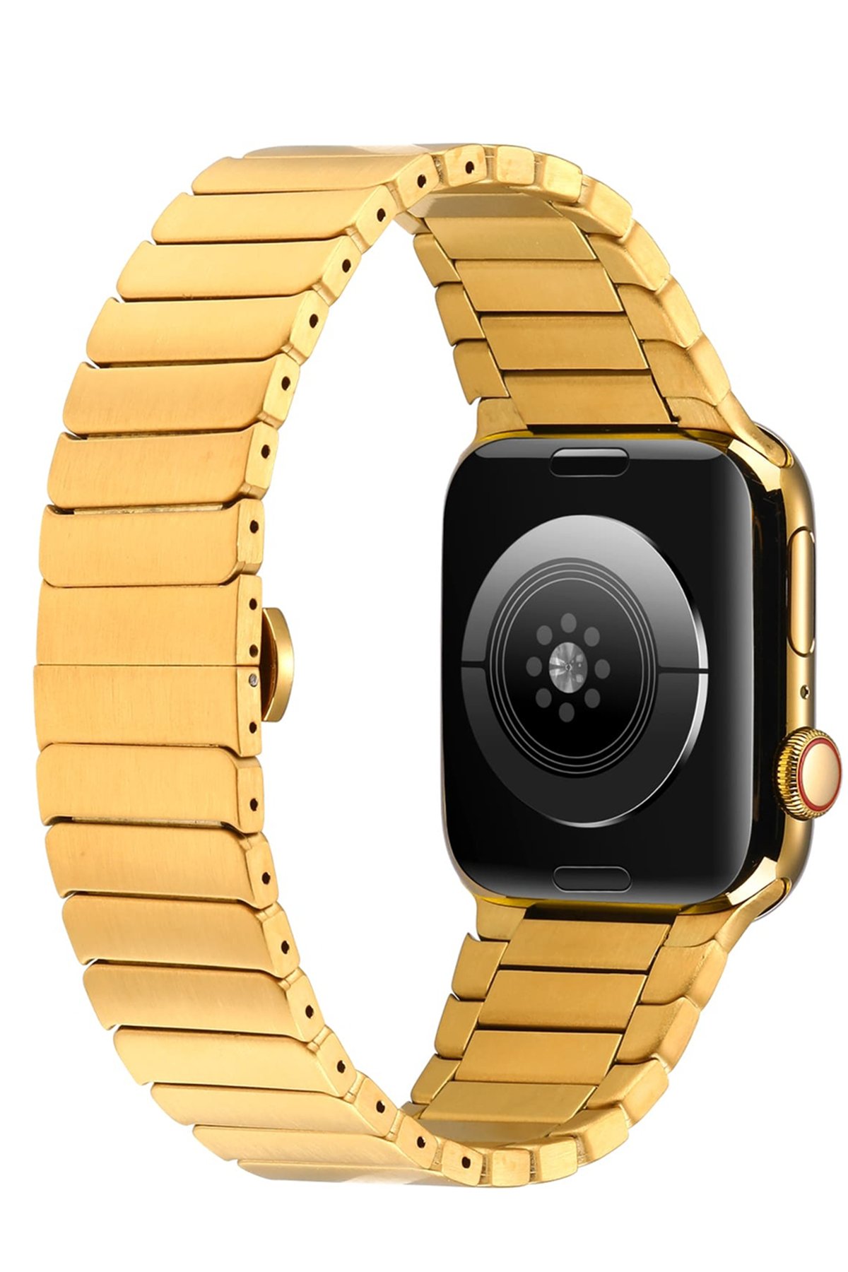 Newface Apple Watch 42mm NL17 Deri Kordon - Kahverengi