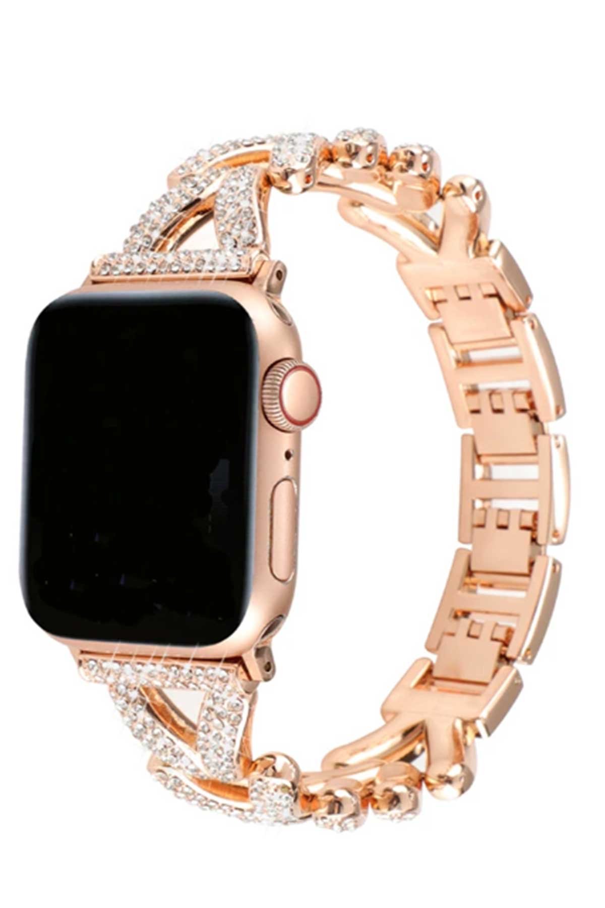 Newface Apple Watch 42mm Milano Metal Kordon - Desert