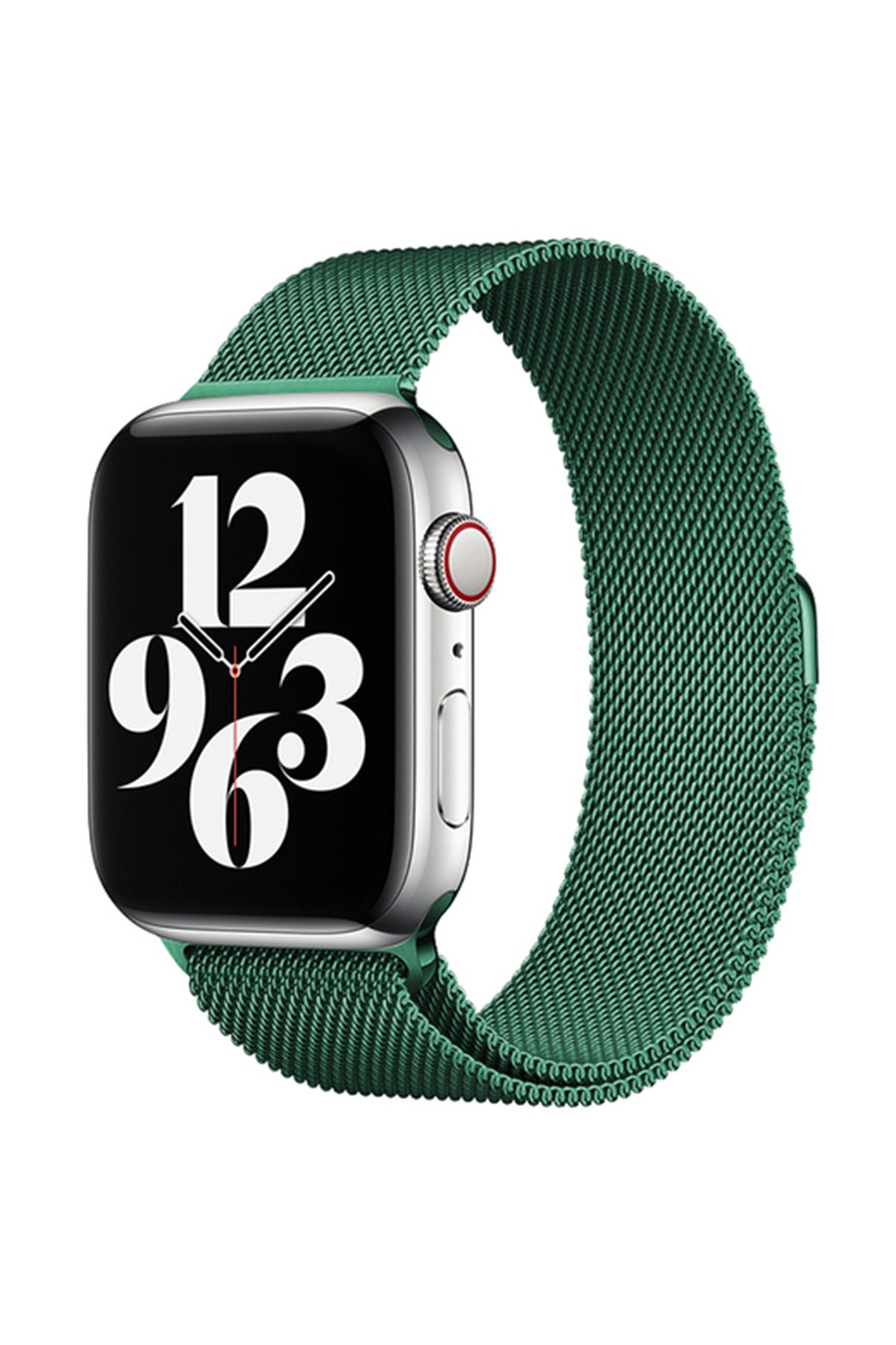 Newface Apple Watch 45mm KR415 Luaz Deri Kordon - Beyaz