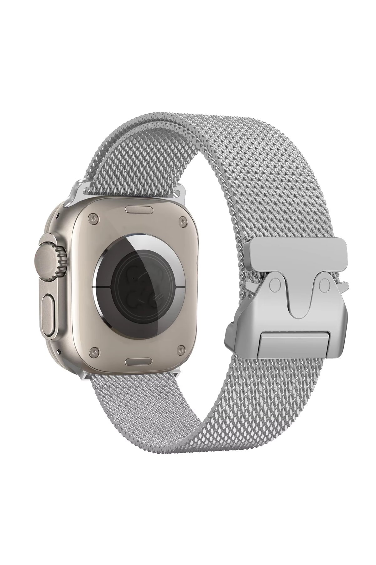 Newface Apple Watch 46mm Milano Metal Kordon - Siyah