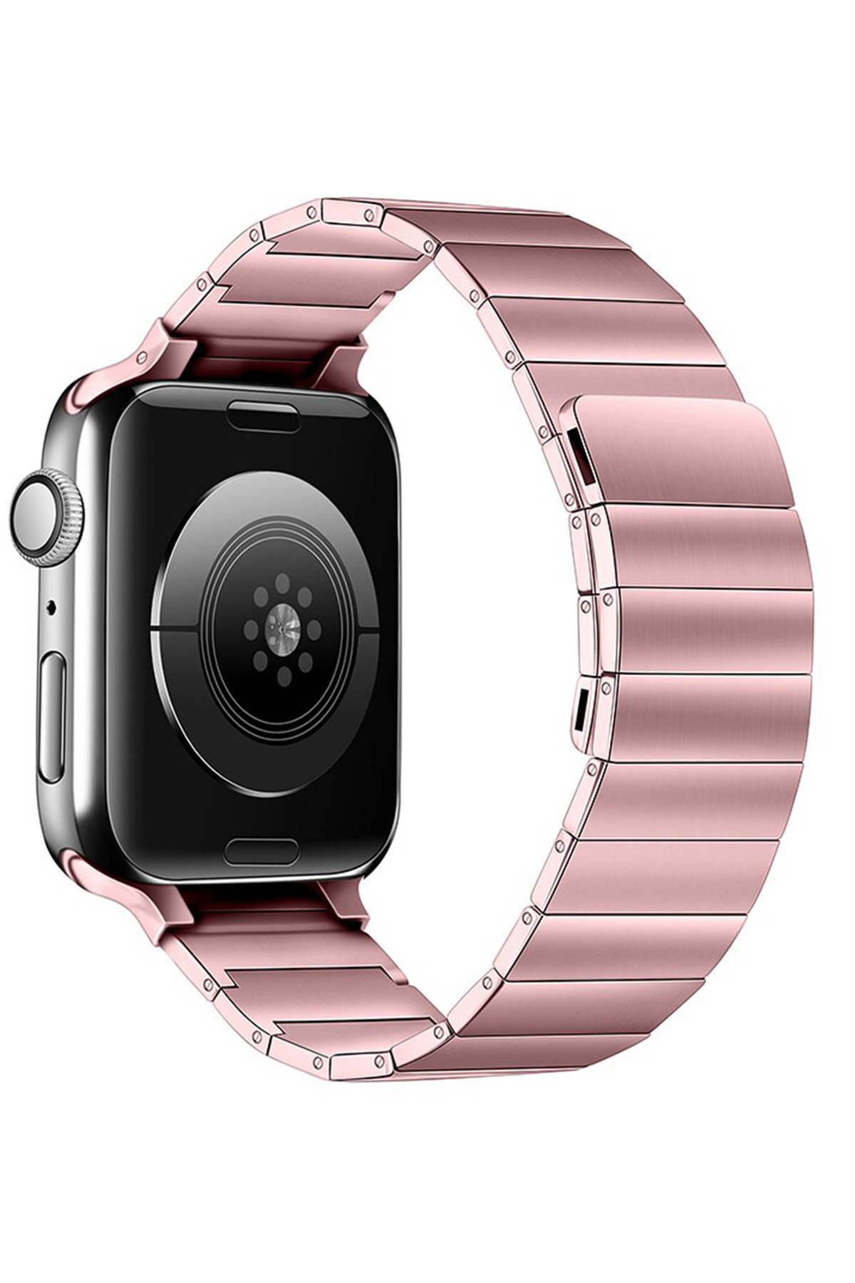 Newface Apple Watch 41mm Ayarlı Solo Silikon Kordon - Haki Yeşil