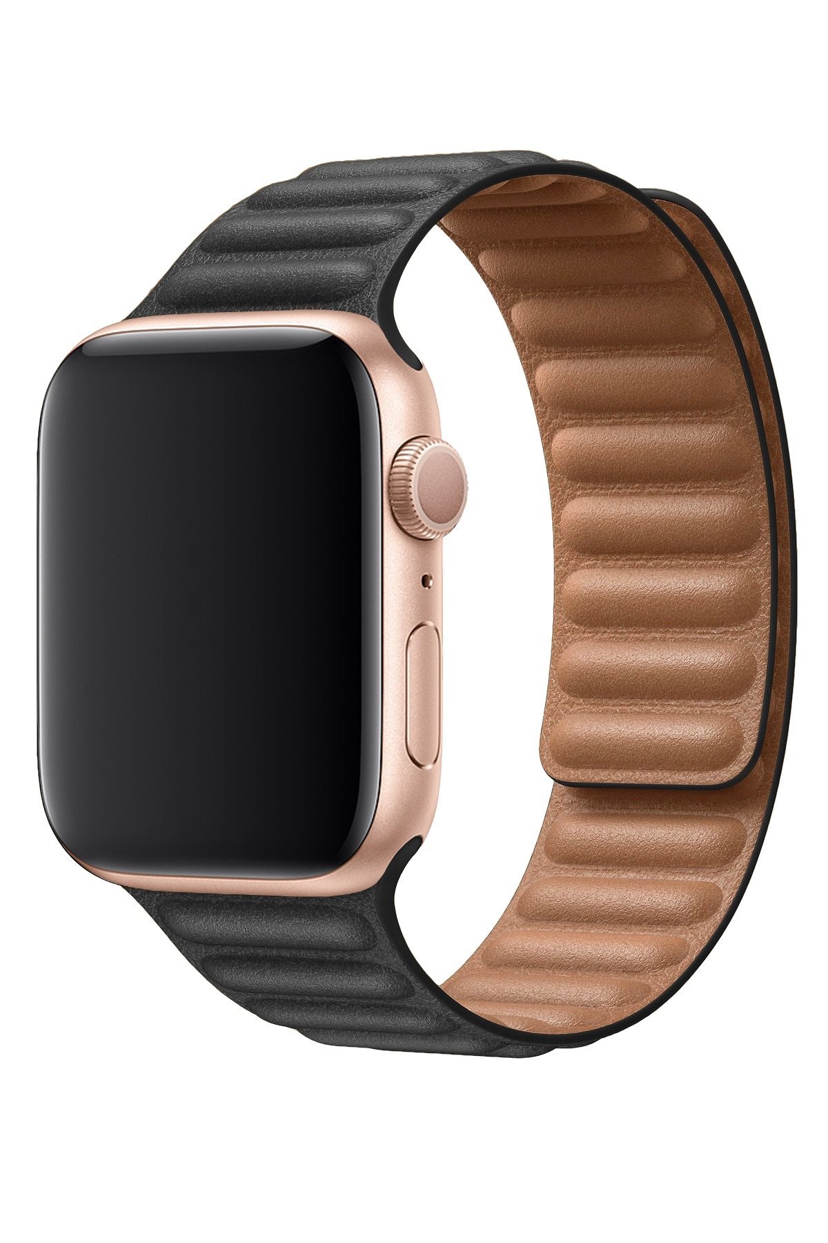 Newface Apple Watch 38mm Alice Kumaş Kordon - Mavi-Turuncu