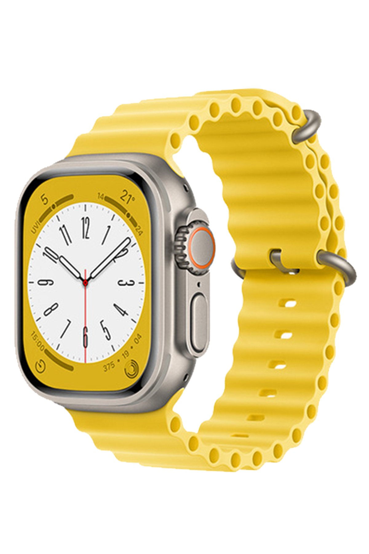 Newface Apple Watch 40mm Mountain Kordon - Turuncu