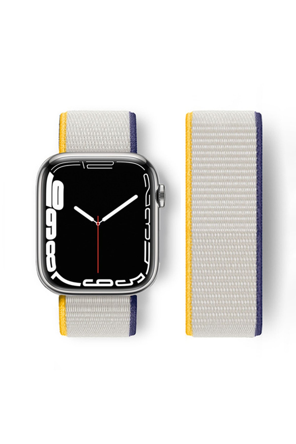 Newface Apple Watch Ultra 49mm KR411 Tailored Strap Kordon - Pudra