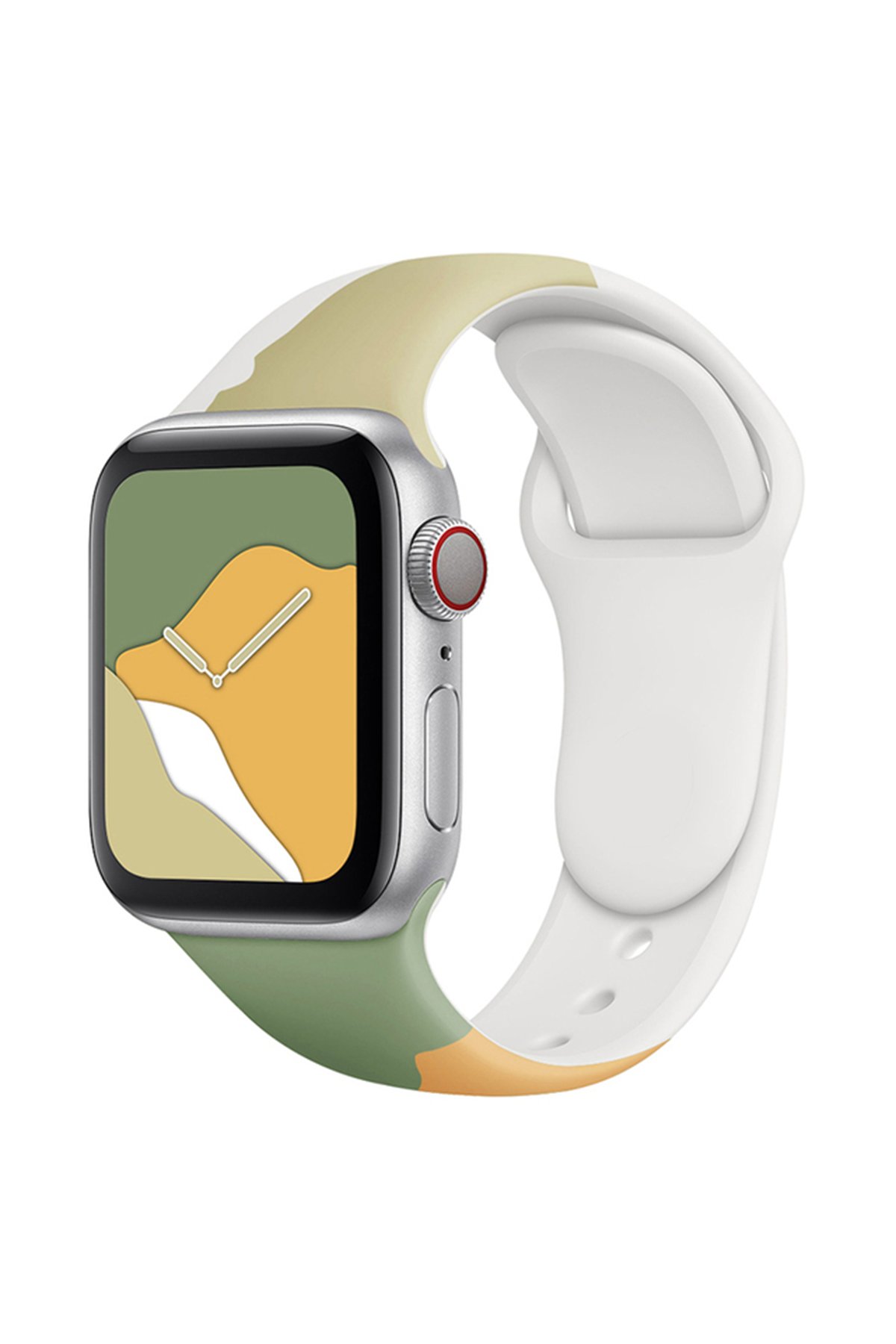 Newface Apple Watch 42mm Magnus Mıknatıslı Silikon Kordon - Mor