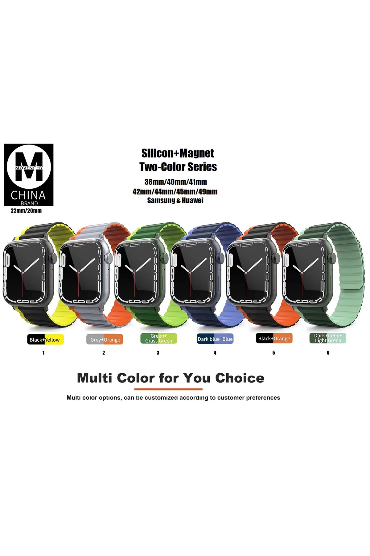 Movenchy Watch Ultra 49mm Buff Deri Kordon - Taba